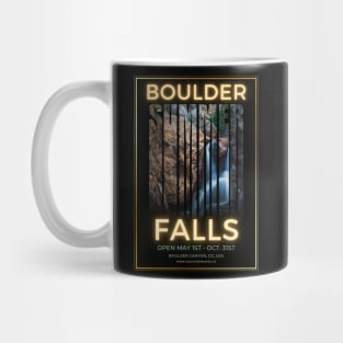 Boulder Falls Feature Poster Mug